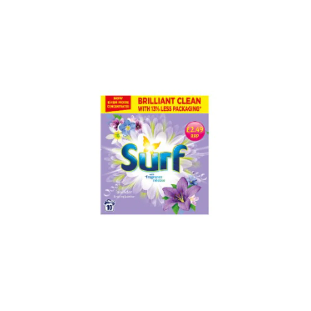 Surf Lavender Washing Powder 10 Wash 500g x Case of 7
