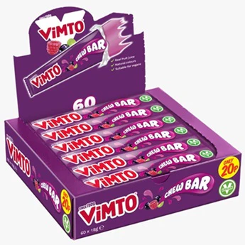 60x Vimto Chew Bar 18gr