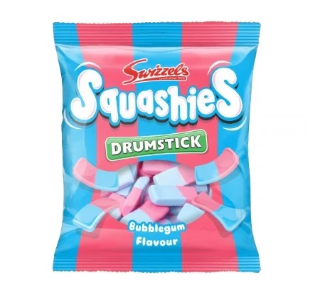 12x Swizzels Squashies Bubblegum 120gr