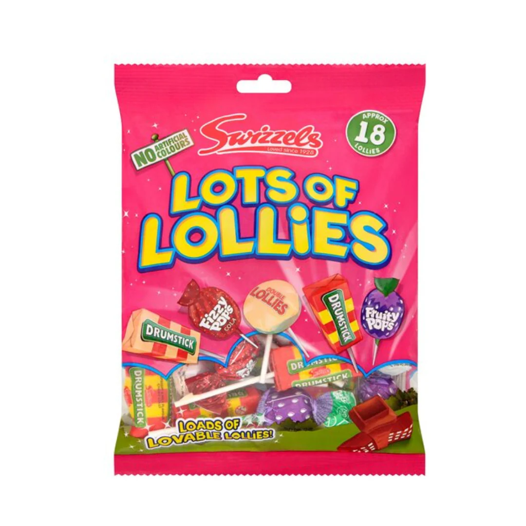 Swizzels Lots Of Lollies Bag 180gr