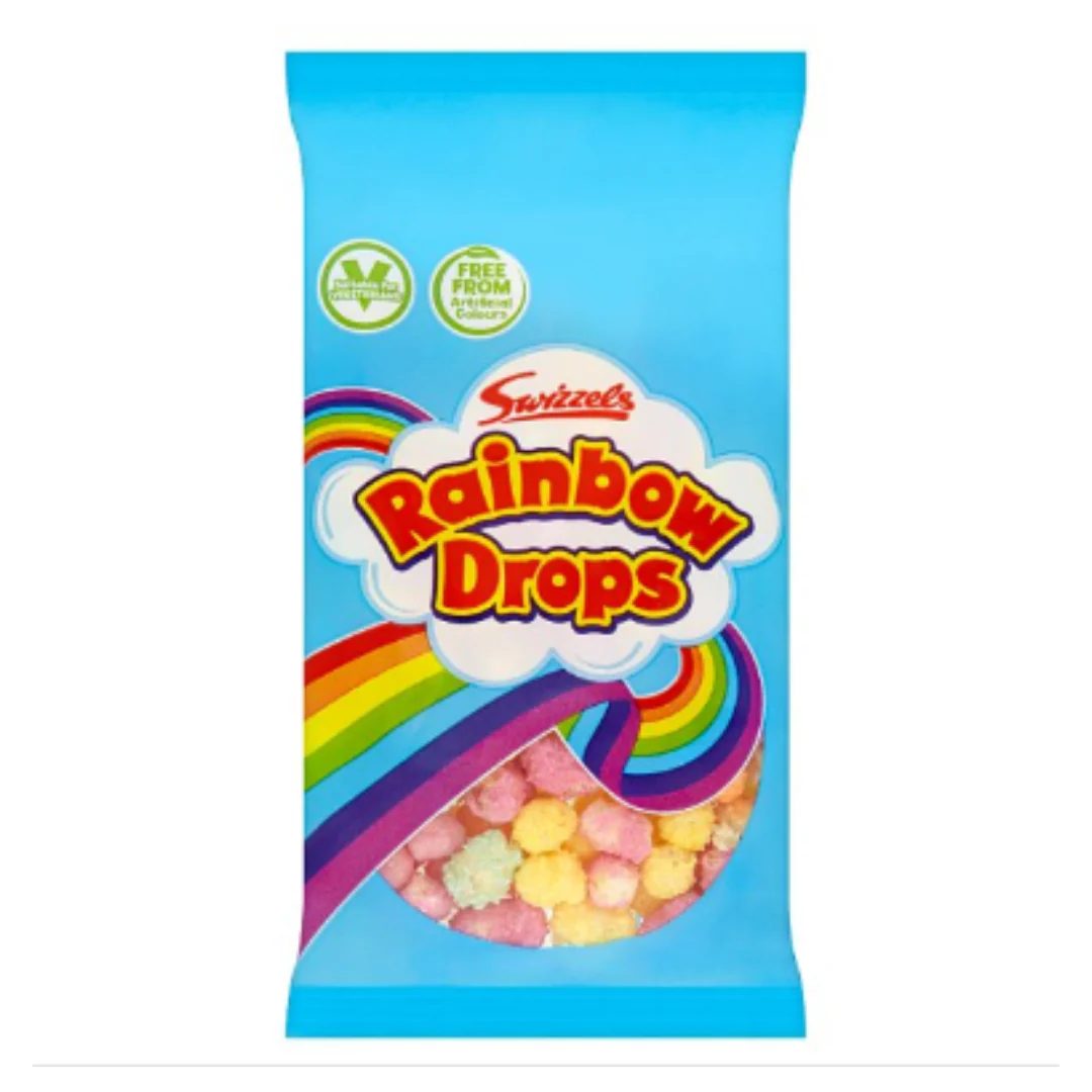 Swizzels Rainbow Drops 10g x Case of 60