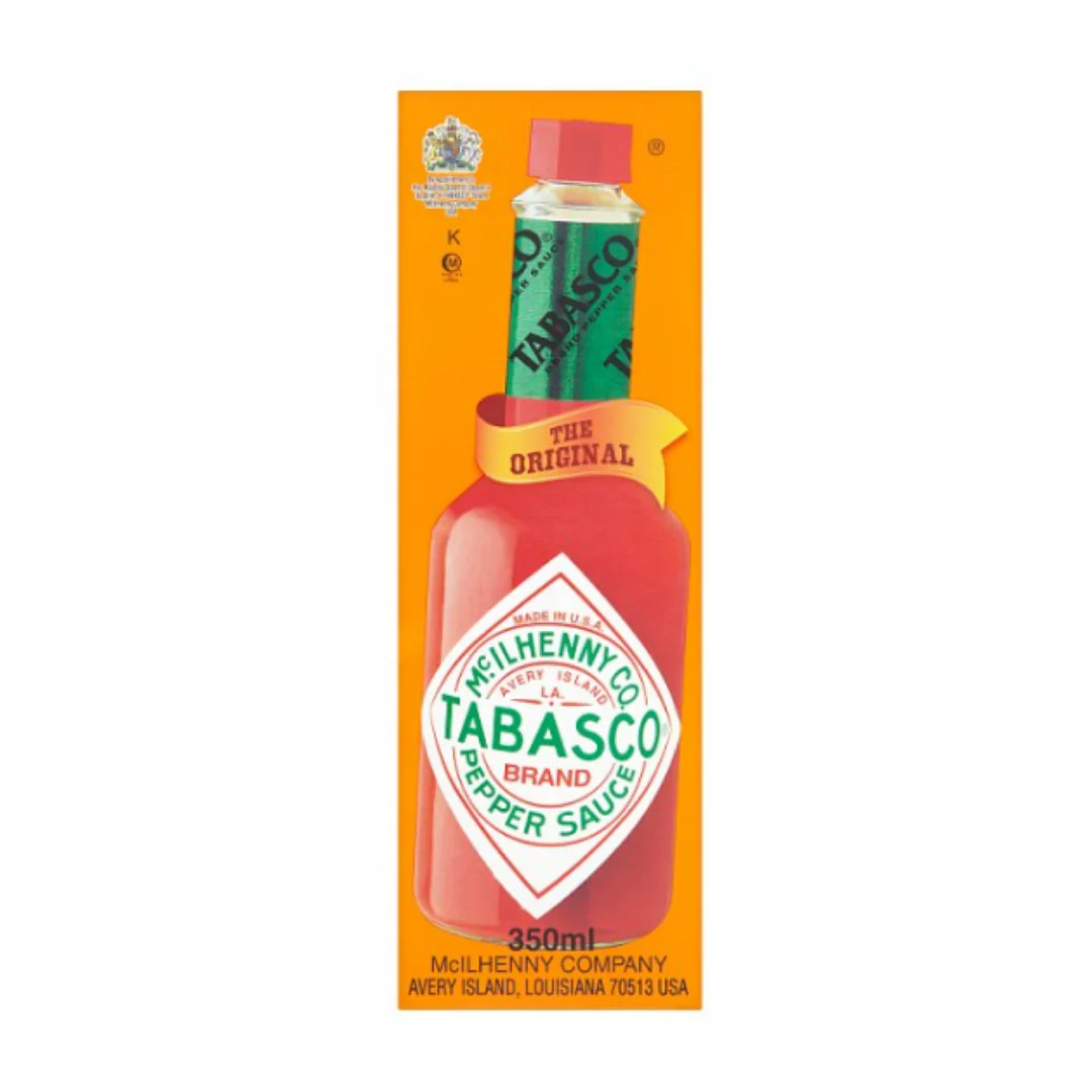Tabasco Original Red Pepper Hot Sauce 350ml x Case of 6