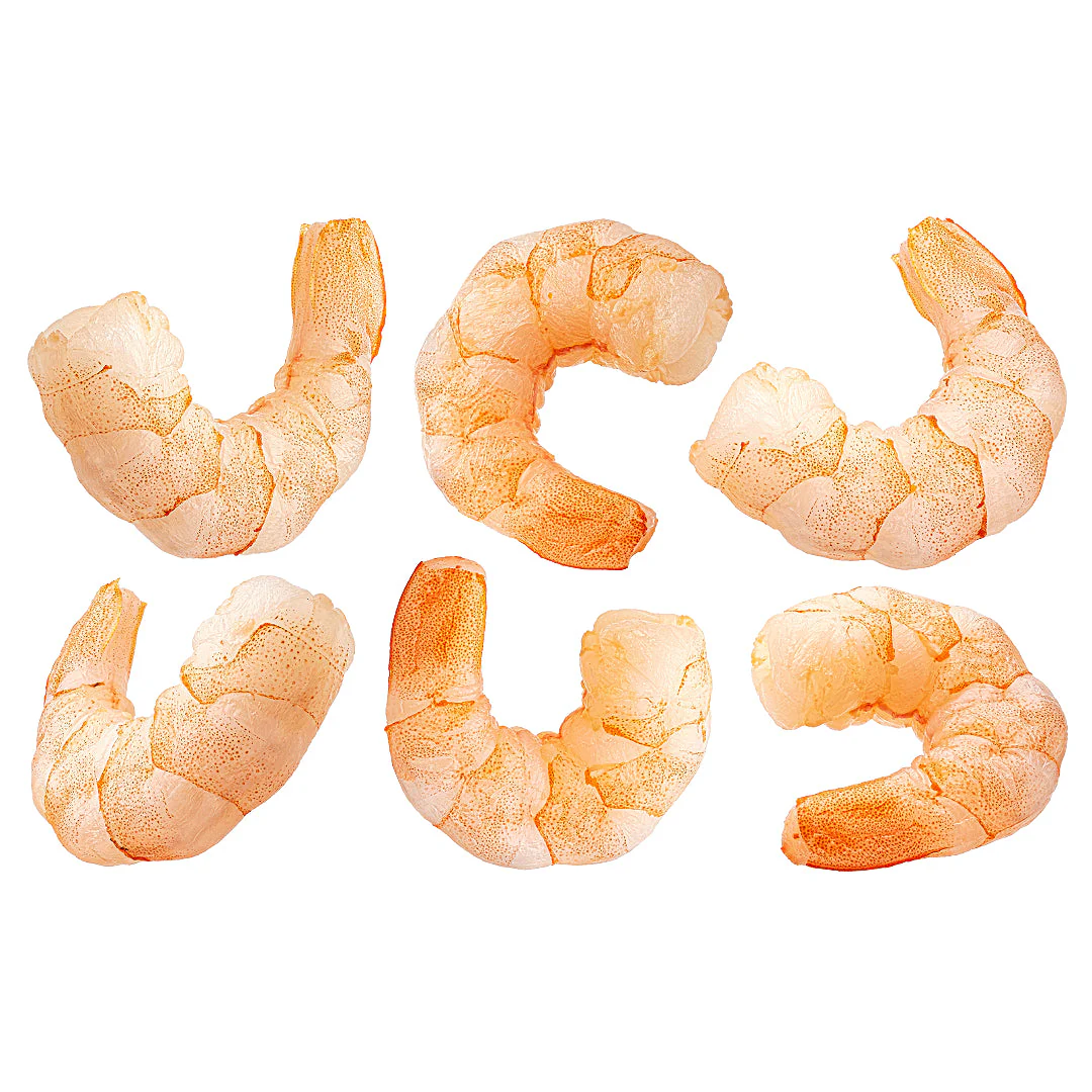 Frozen Cooked Peeled Tail Off King Prawn (1kg x 10 Packs)