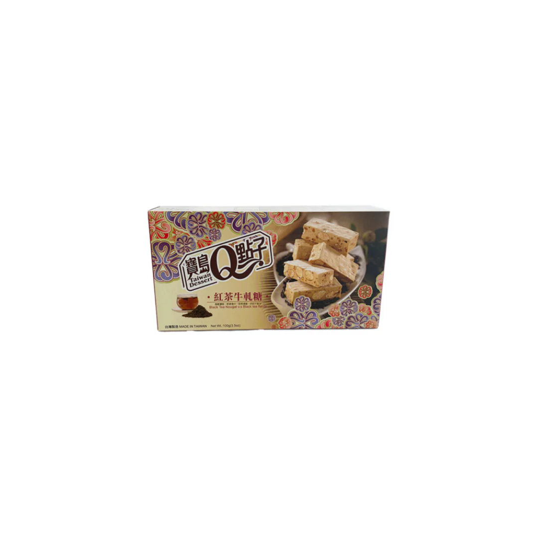 Taiwan Dessert Nougat (Black Tea Flavour) 100gr