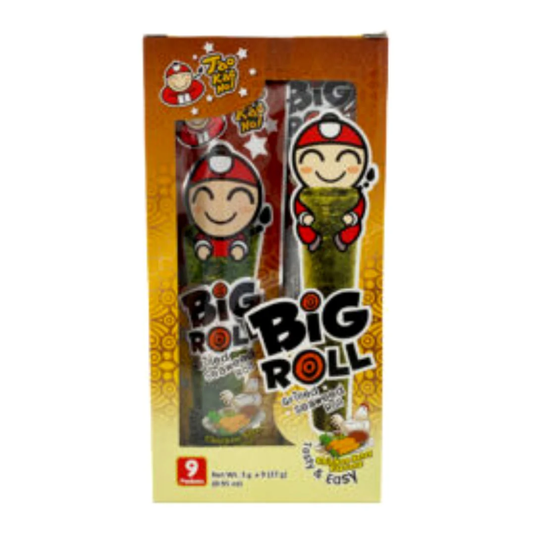 Taokaenoi Big Roll Grilled Seaweed Roll (Chicken Satay) 27gr