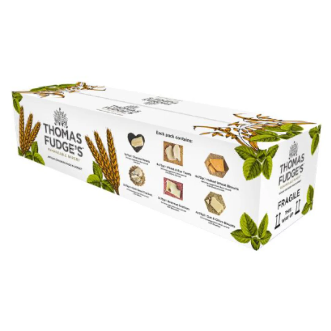 Thomas Fudges Savoury Biscuits 21x75g x Case of 1