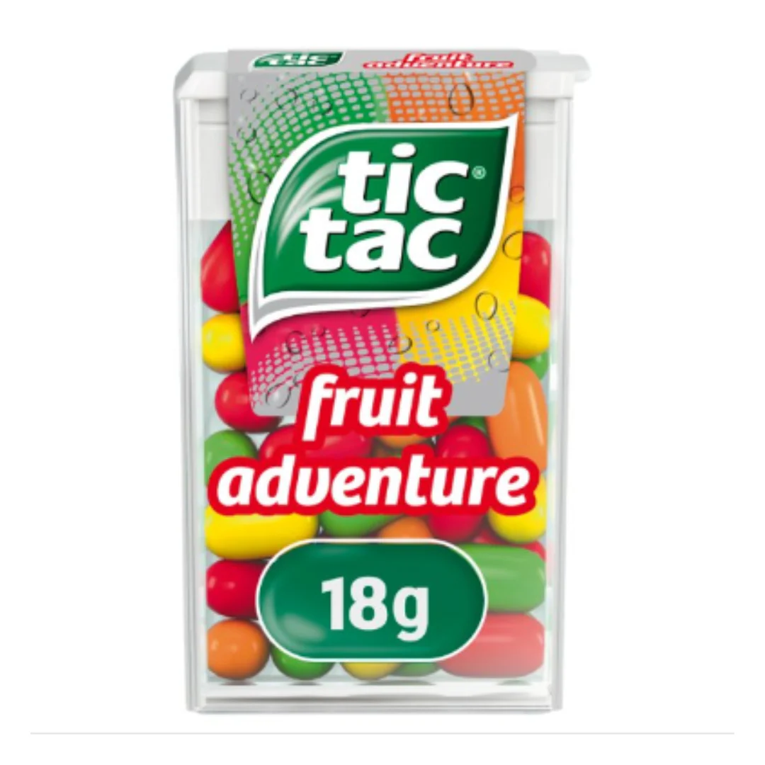 Tic Tac Fruit Adventure 18g x Case of 24