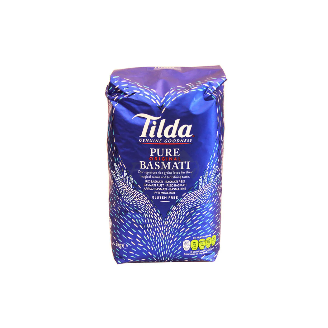 Tilda Basmati Rice 2kg x 6 pack