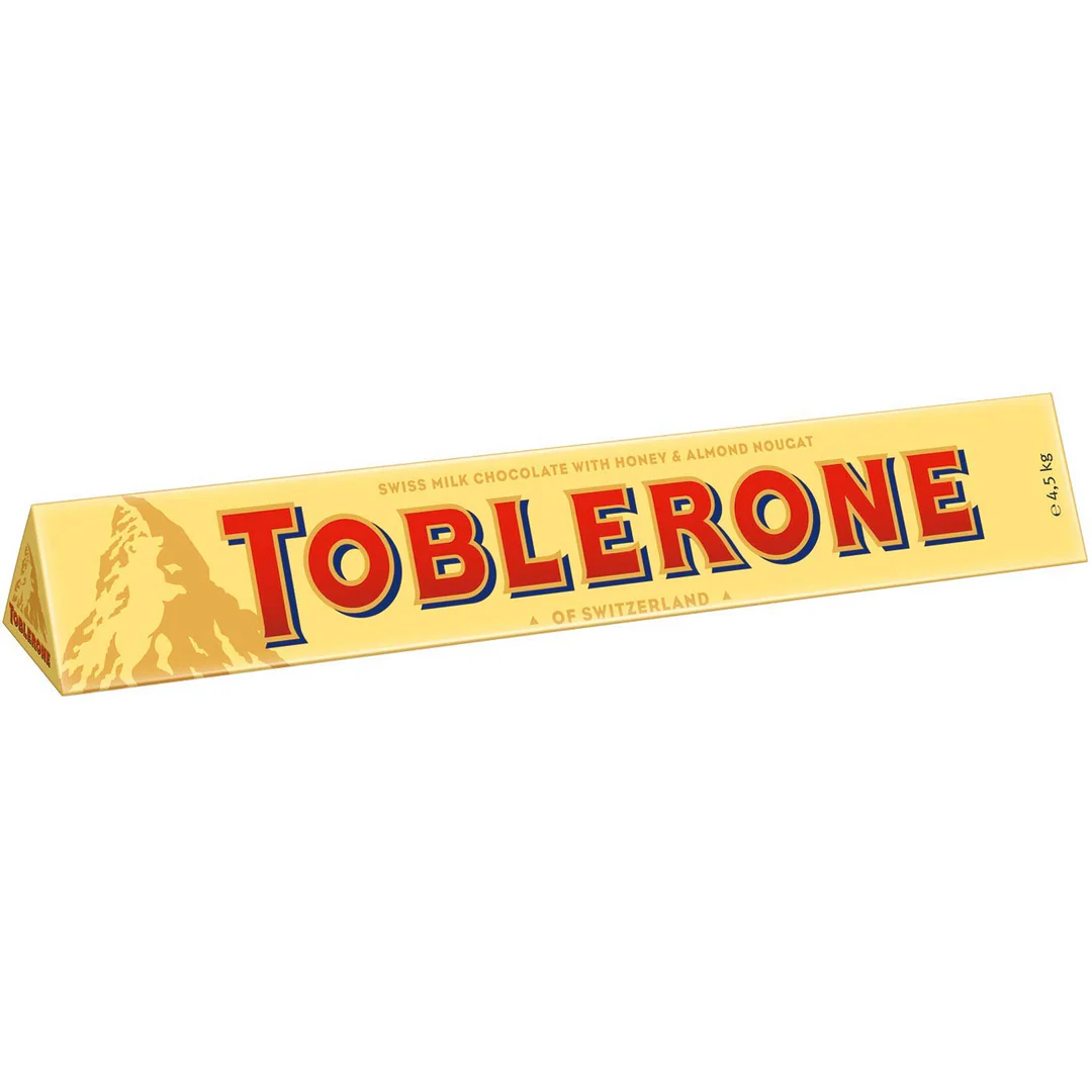 Toblerone Milk Chocolate Jumbo Bar 4.5kg