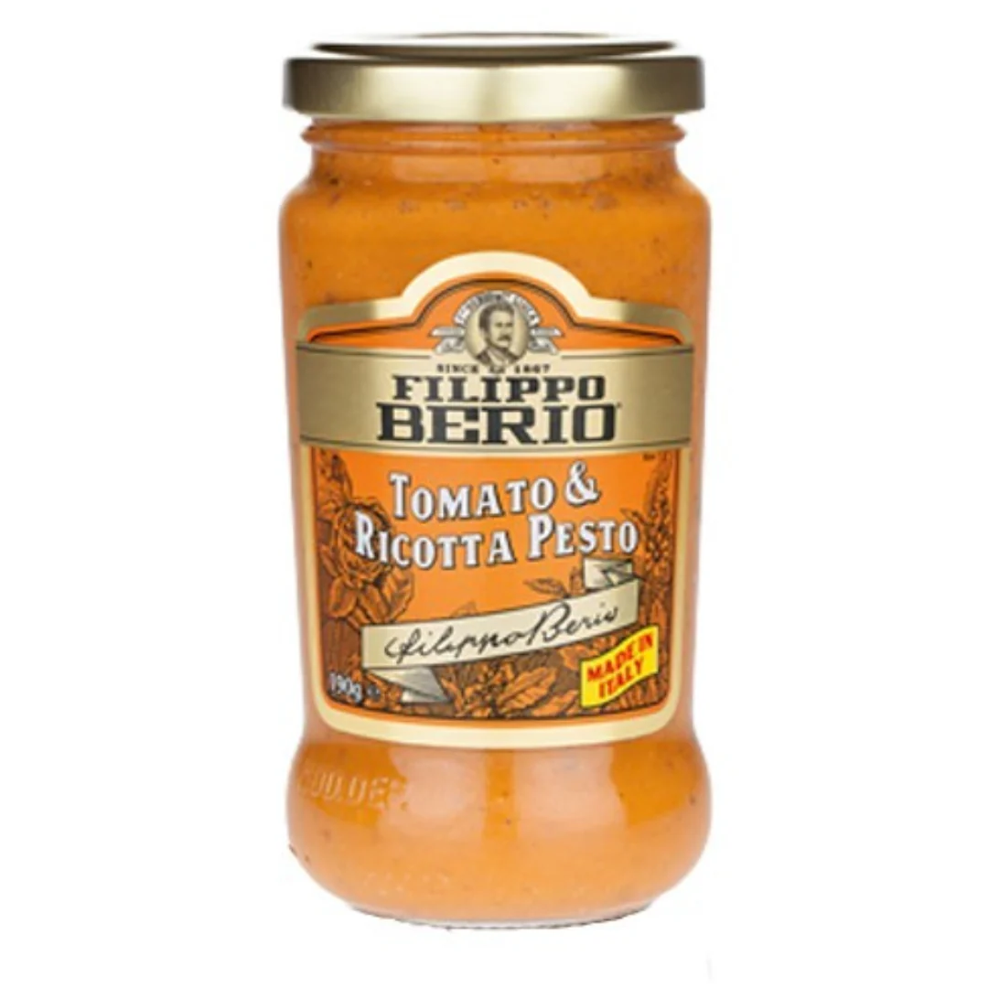 Filippo Berio Tomato & Ricotta Pesto 190gr
