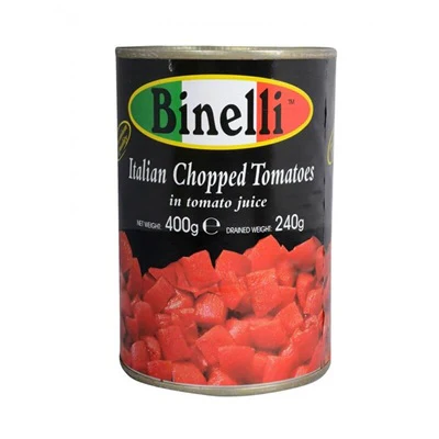 12x Binelli Italian Chopped Tomatoes 400gr