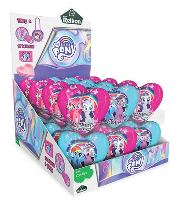 24x Jm My Little Pony Surprise Eggs Heart With Candies