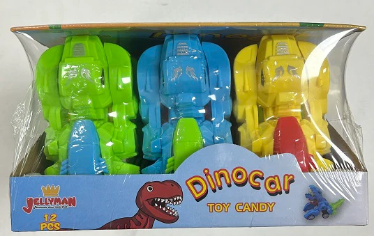 12x Jm Dinocar Toy Candy 5gr