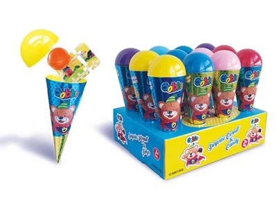 12x Bobbo Surprise Cornet&Candy 8gr