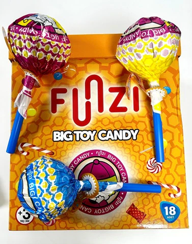 18x Funzi Big Toy Candy 18 Pcs