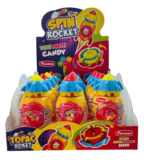 12x Fenomen Spin Rocket Tutti Frutti Candy 10gr