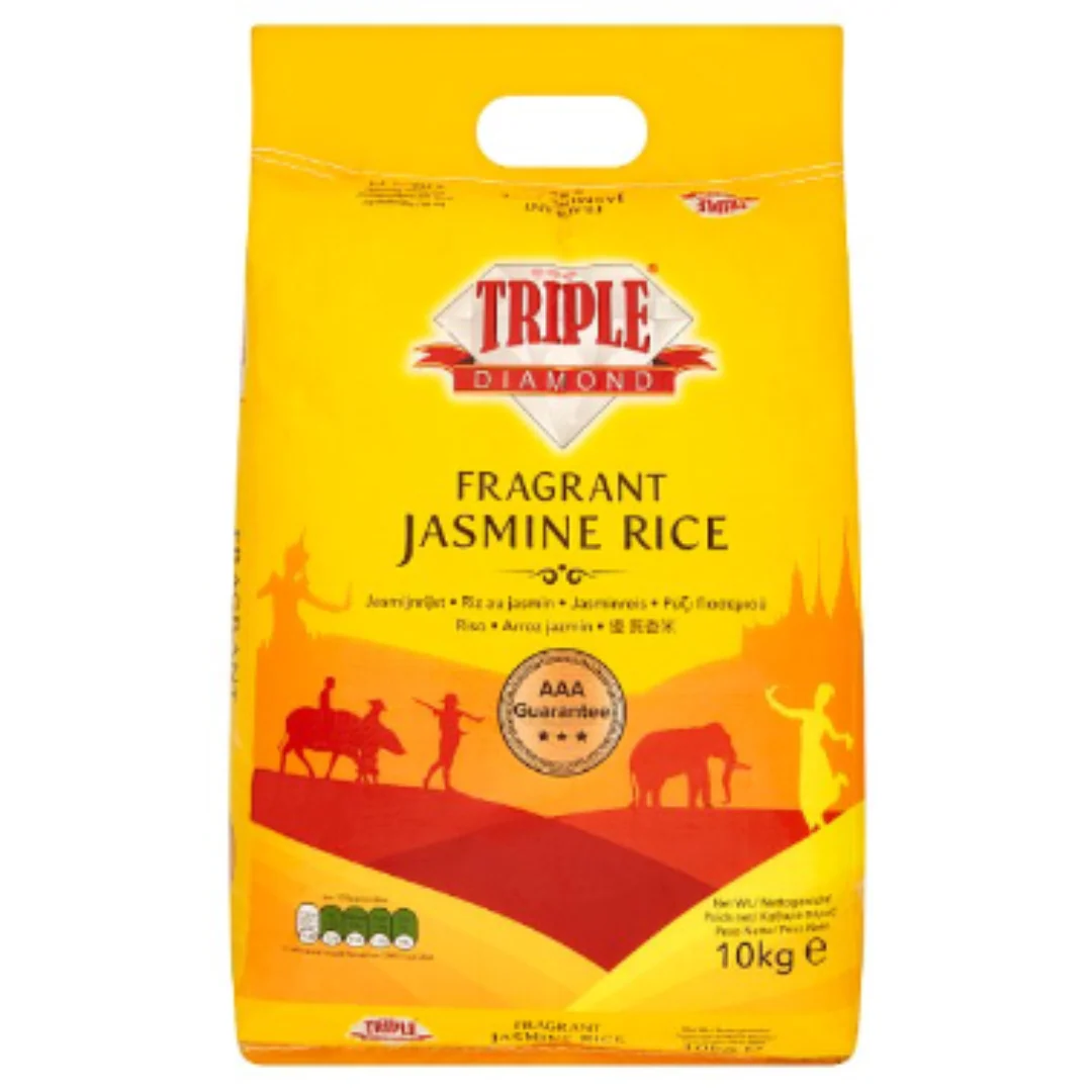 Triple Diamond Fragrant Jasmine Rice 10000g x 1