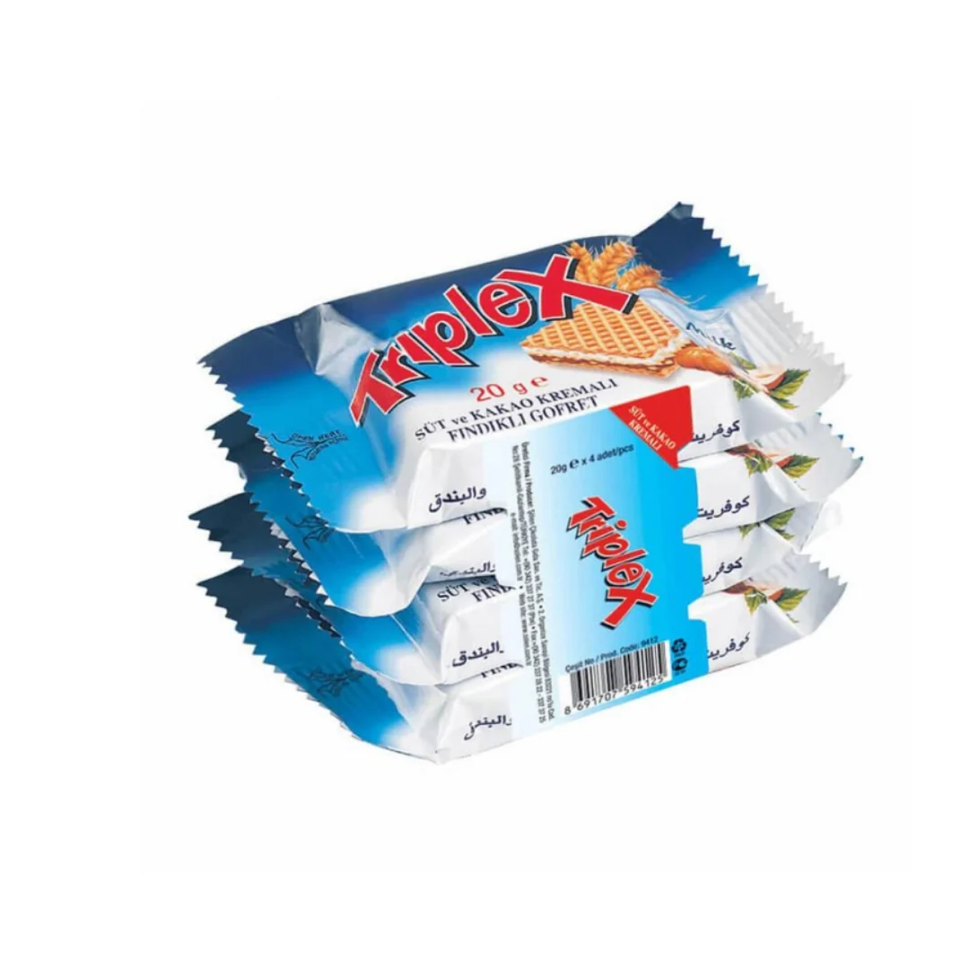 Triplex Wafers (Set of 4) 4X20g x 6 pack