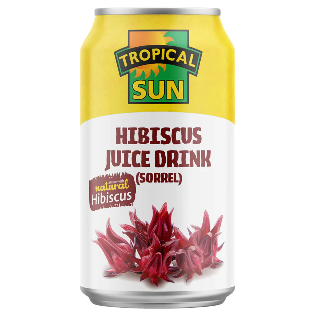 Tropical Sun Hibiscus (Sorrel) Juice Drink 12 x 330ml
