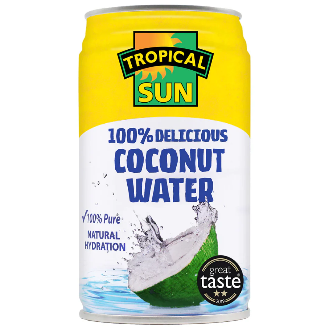Tropical Sun 100% Delicious Coconut Water 12 x 520ml