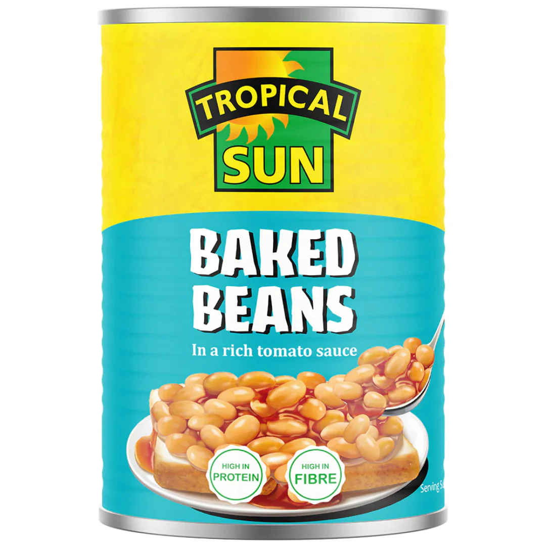 Tropical Sun Baked Beans in Tomato Sauce 12 x 400g