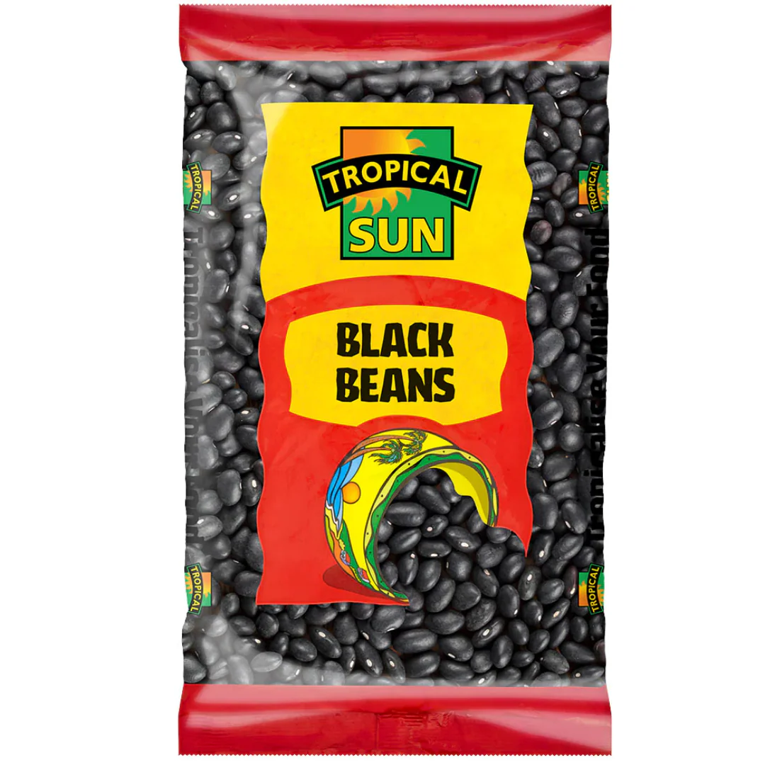 Tropical Sun Black Beans 6 x 1kg