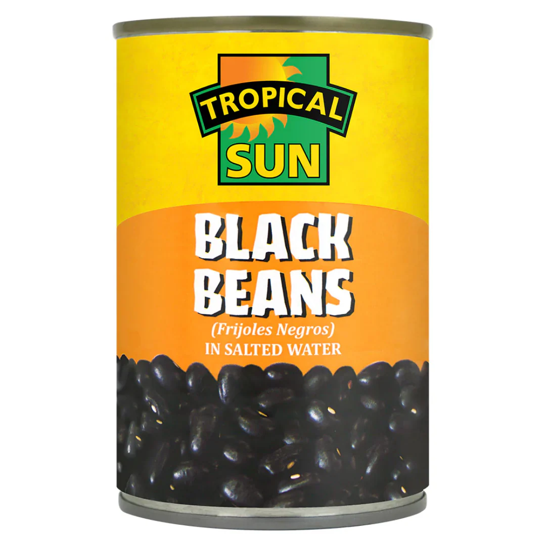 Tropical Sun Black Beans 12 x 400g