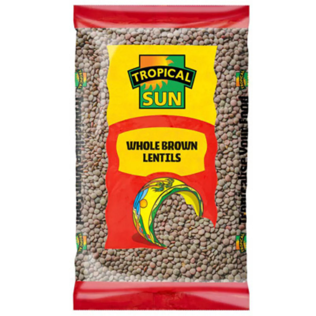 Tropical Sun Brown Lentils 20 x 500g