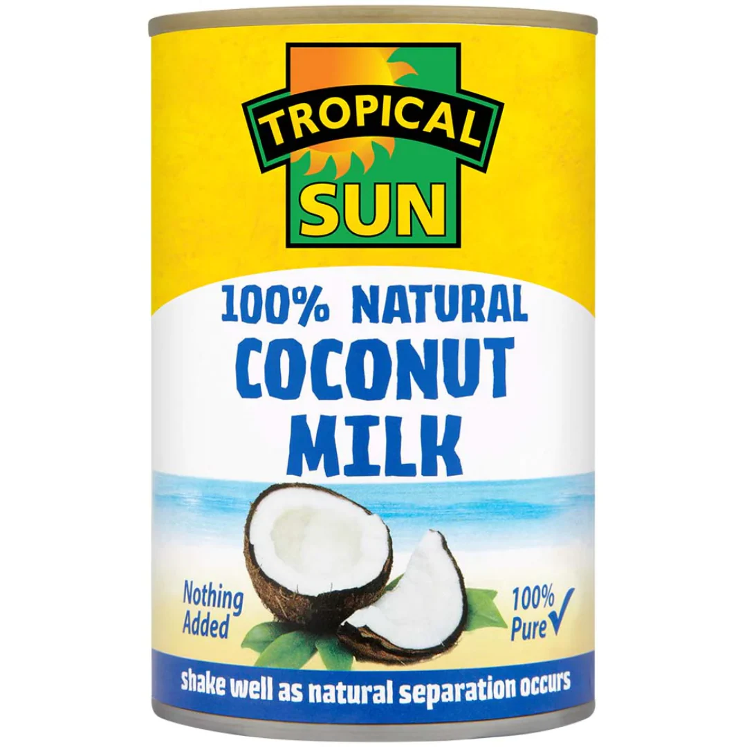 Tropical Sun Coconut Milk Organic 6 x 400ml