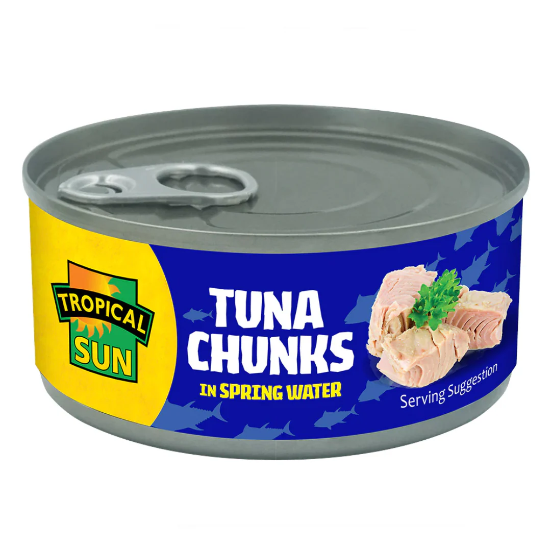 Tropical Sun Tuna Chunks in Springwater 6 x 160g