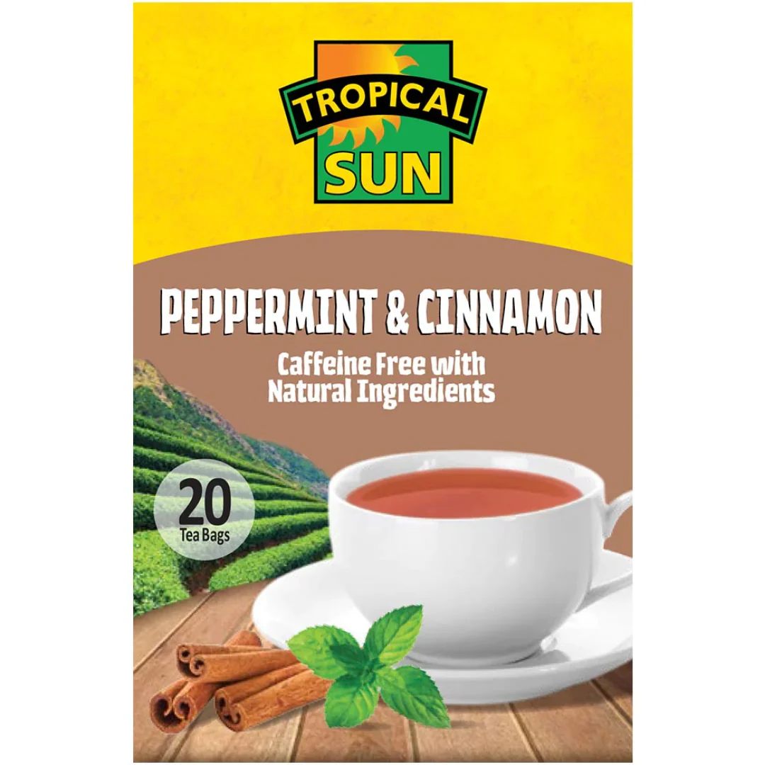 Tropical Sun Cinnamon & Peppermint Tea 6 x 30g