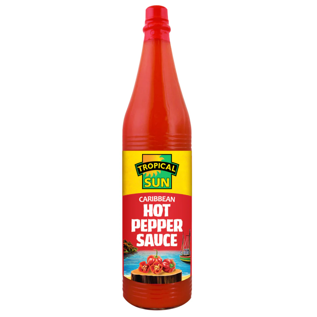 Tropical Sun Caribbean Hot Pepper Sauce 12 x 350ml