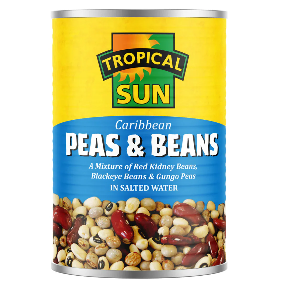 Tropical Sun Caribbean Peas & Beans 12 x 400g