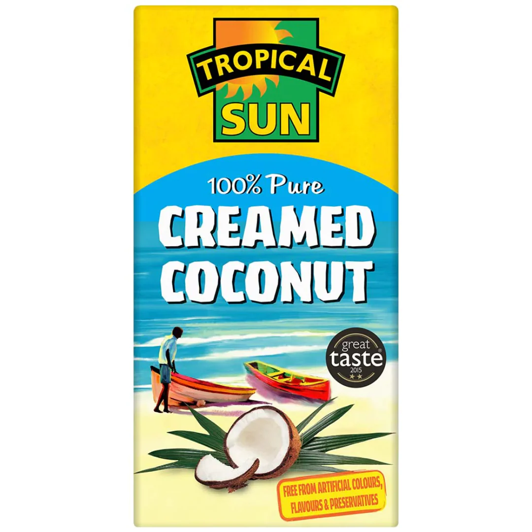 Tropical Sun Creamed Coconut 40 x 200g