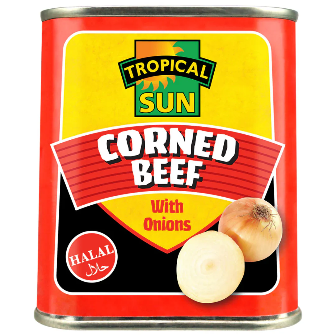 Tropical Sun Corned Beef Halal (small) 12 x 198g