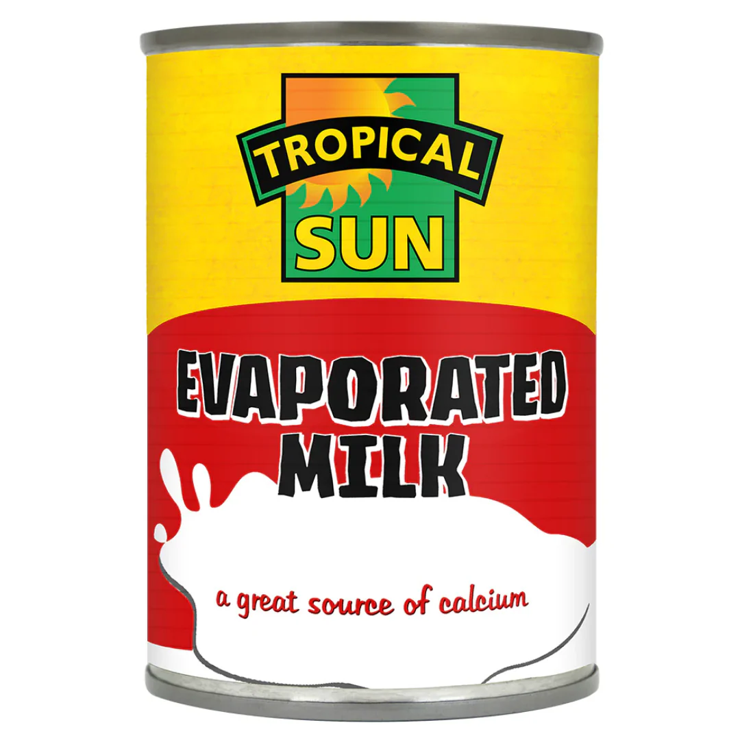 Tropical Sun Evaporated Milk 12 x 410g