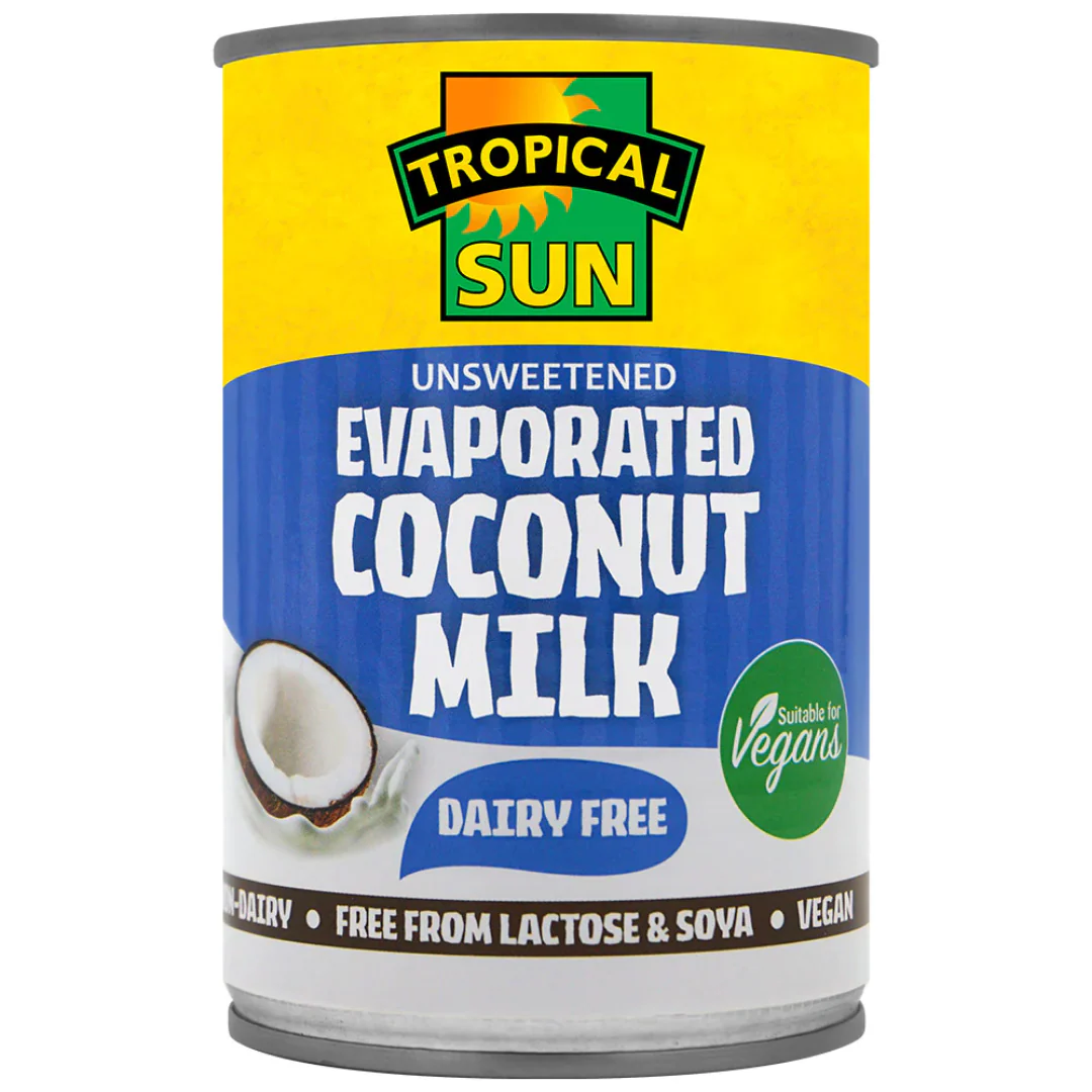 Tropical Sun Evaporated Coconut Milk (Dairy-Free) 6 x 400ml