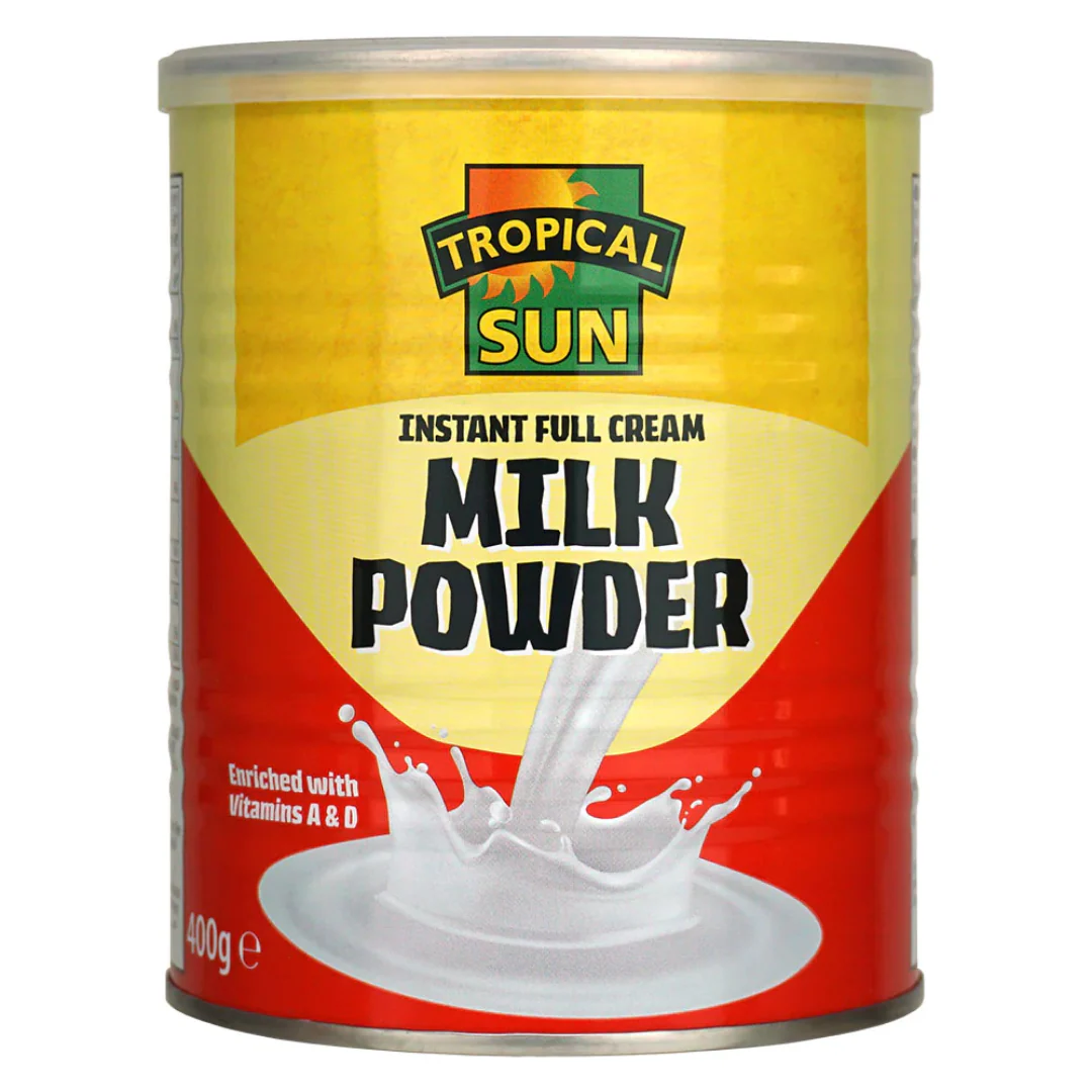 Tropical Sun Full Cream Milk Powder 6 x 400g