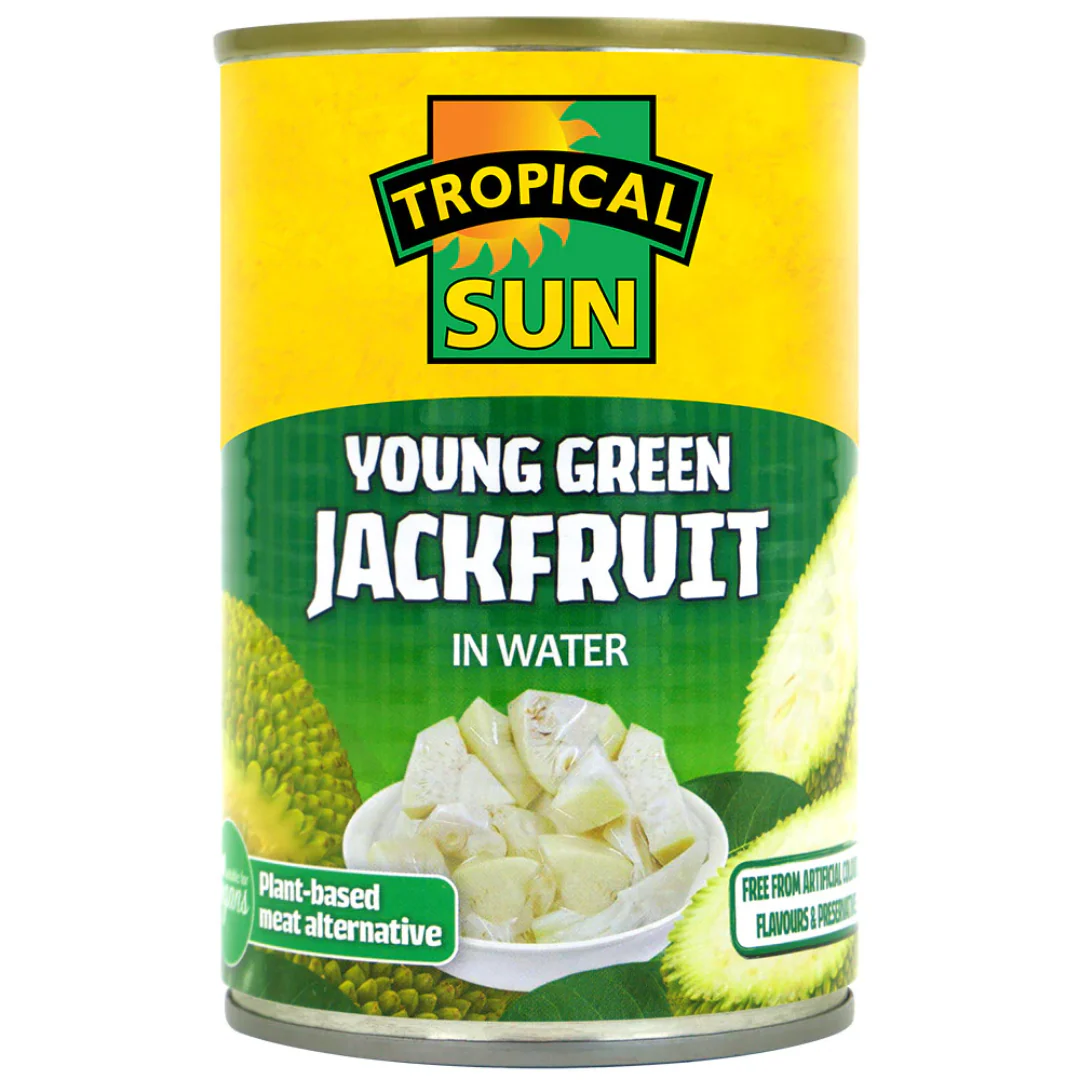 Tropical Sun Young Green Jackfruit in Water 12 x 400g
