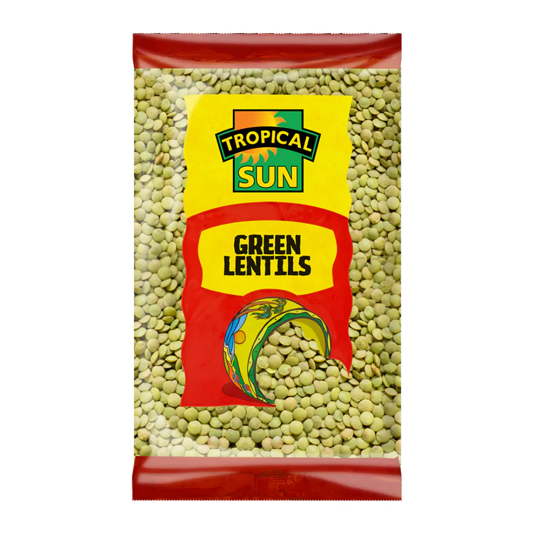 Tropical Sun Green Lentils (Continental) 20 x 500g