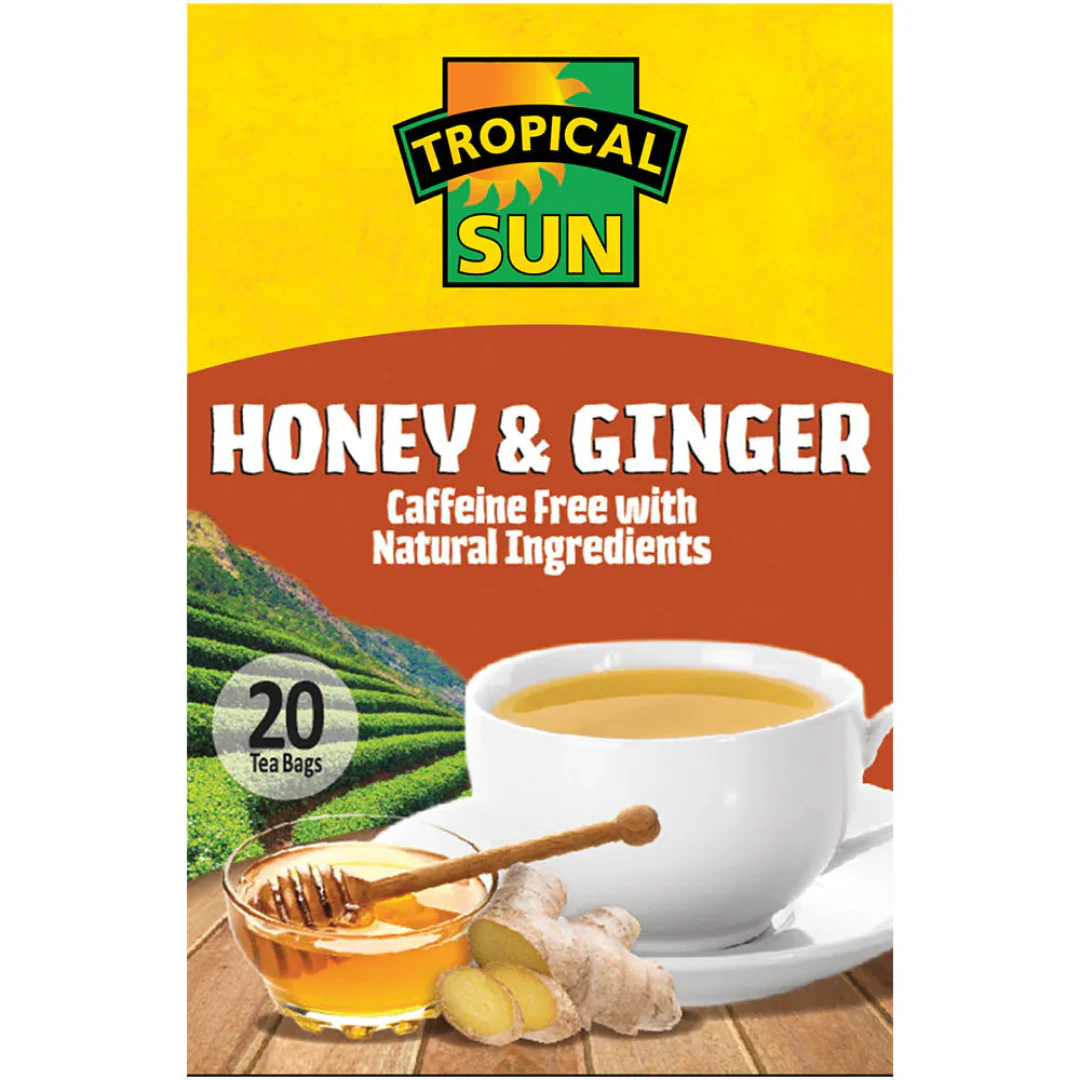 Tropical Sun Honey & Ginger Tea 36 x 70g