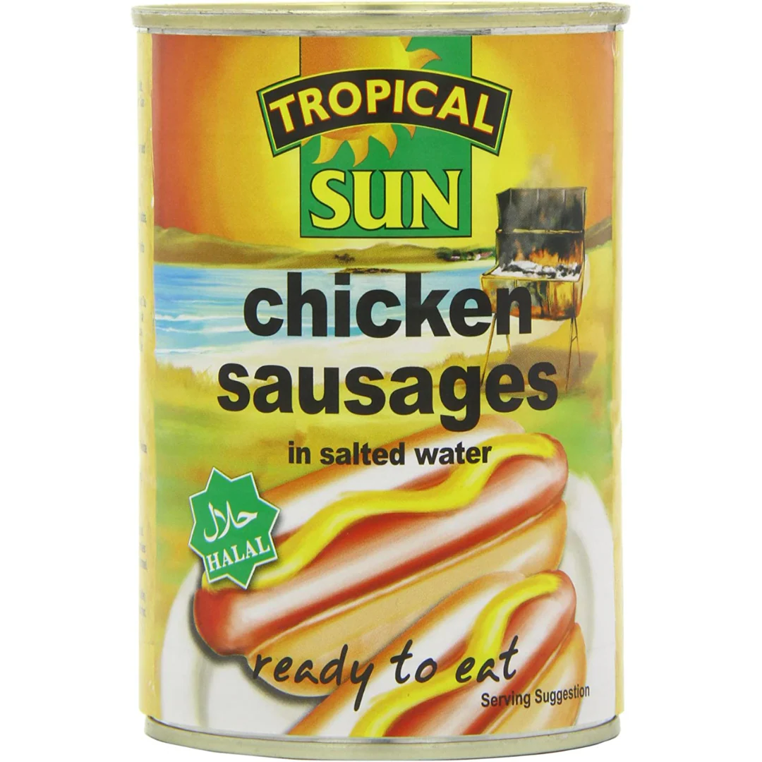 Tropical Sun Hot Dogs in Brine 12 x 400g