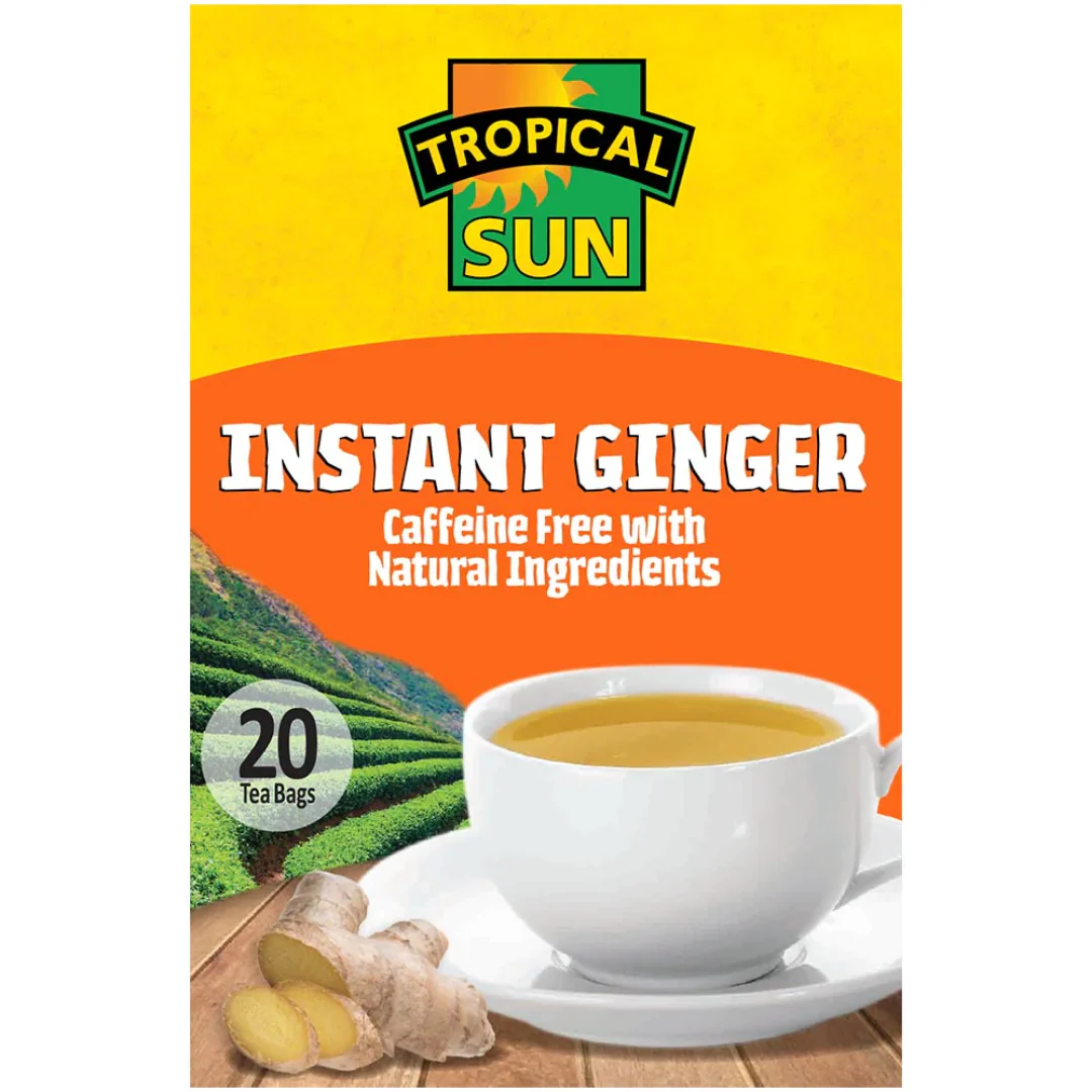 Tropical Sun Instant Ginger Tea 6 x 140g