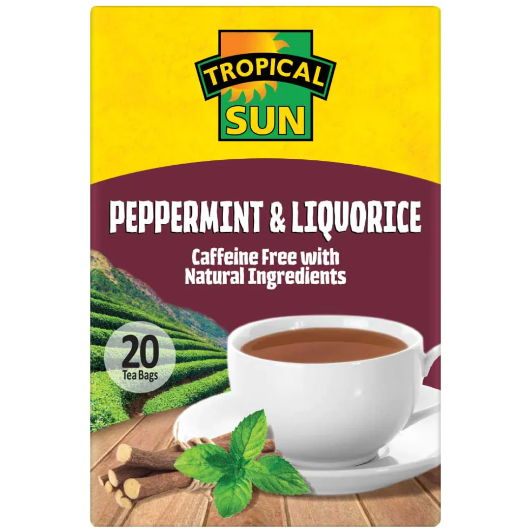 Tropical Sun Peppermint & Liquorice Tea 36 x 30g