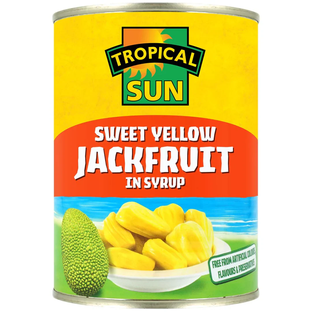 Tropical Sun Yellow Jackfruit in Syrup 6 x 565g