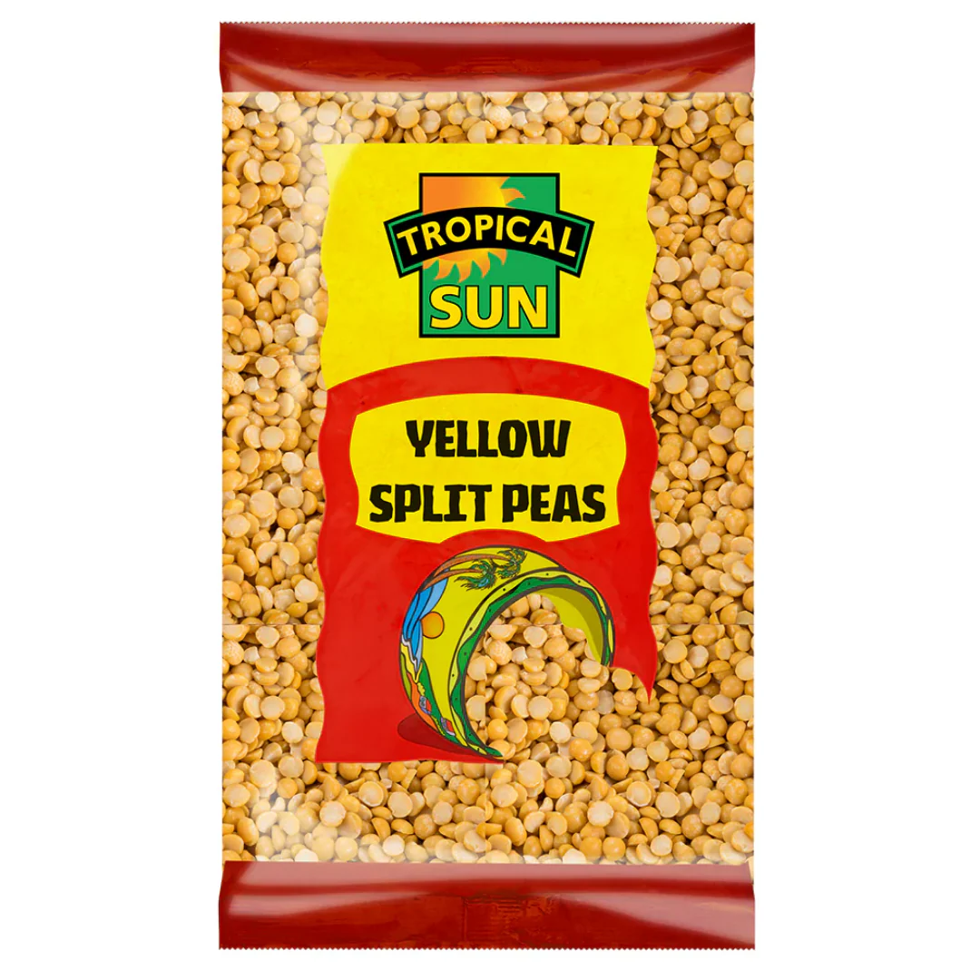 Tropical Sun Yellow Split Peas 20 x 500g