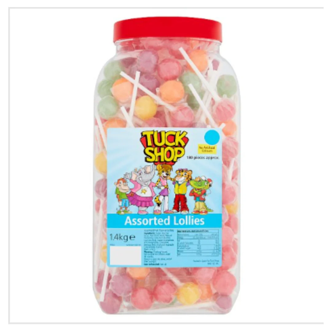Tuck Shop Assorted Lollies 1.4kg x Case of 1