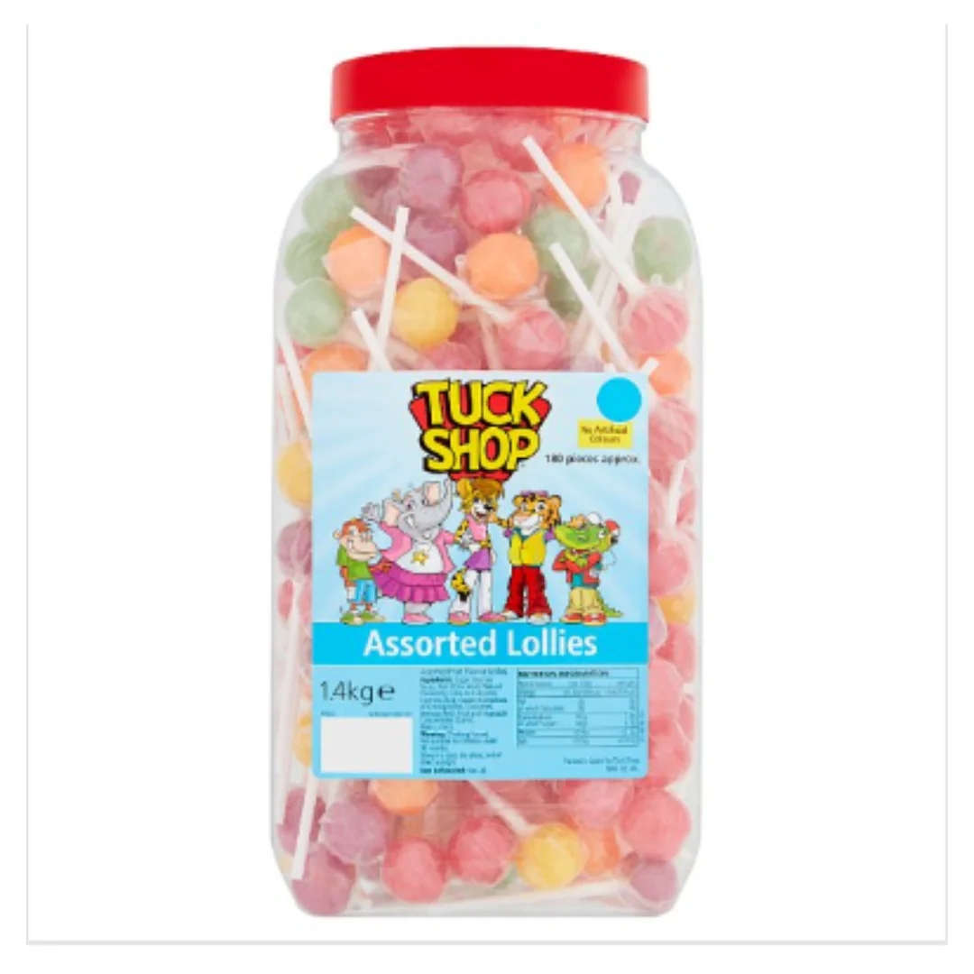 Tuck Shop Assorted Lollies 1.4kg x Case of 6