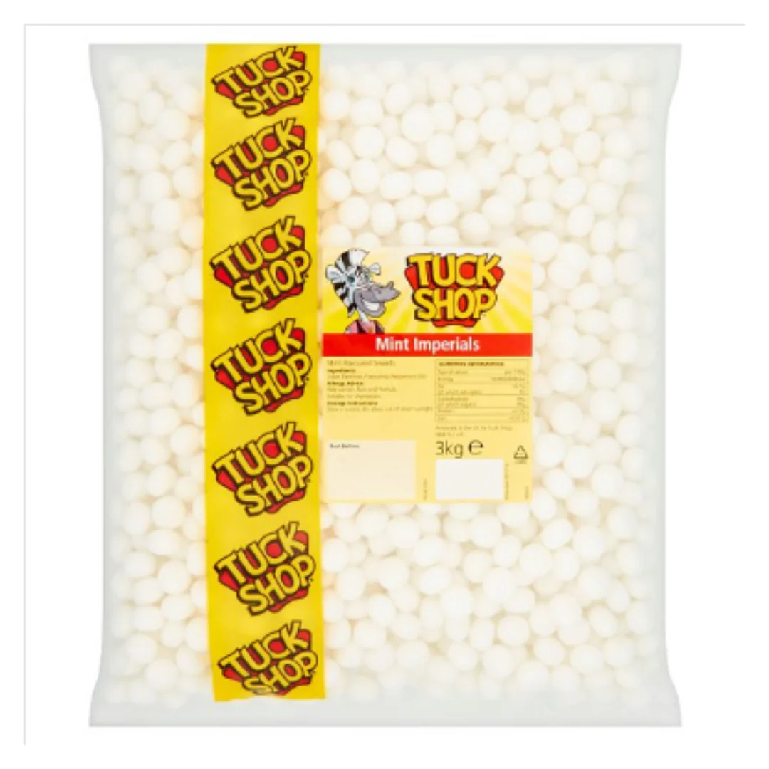 Tuck Shop Mint Imperials 3kg x Case of 1