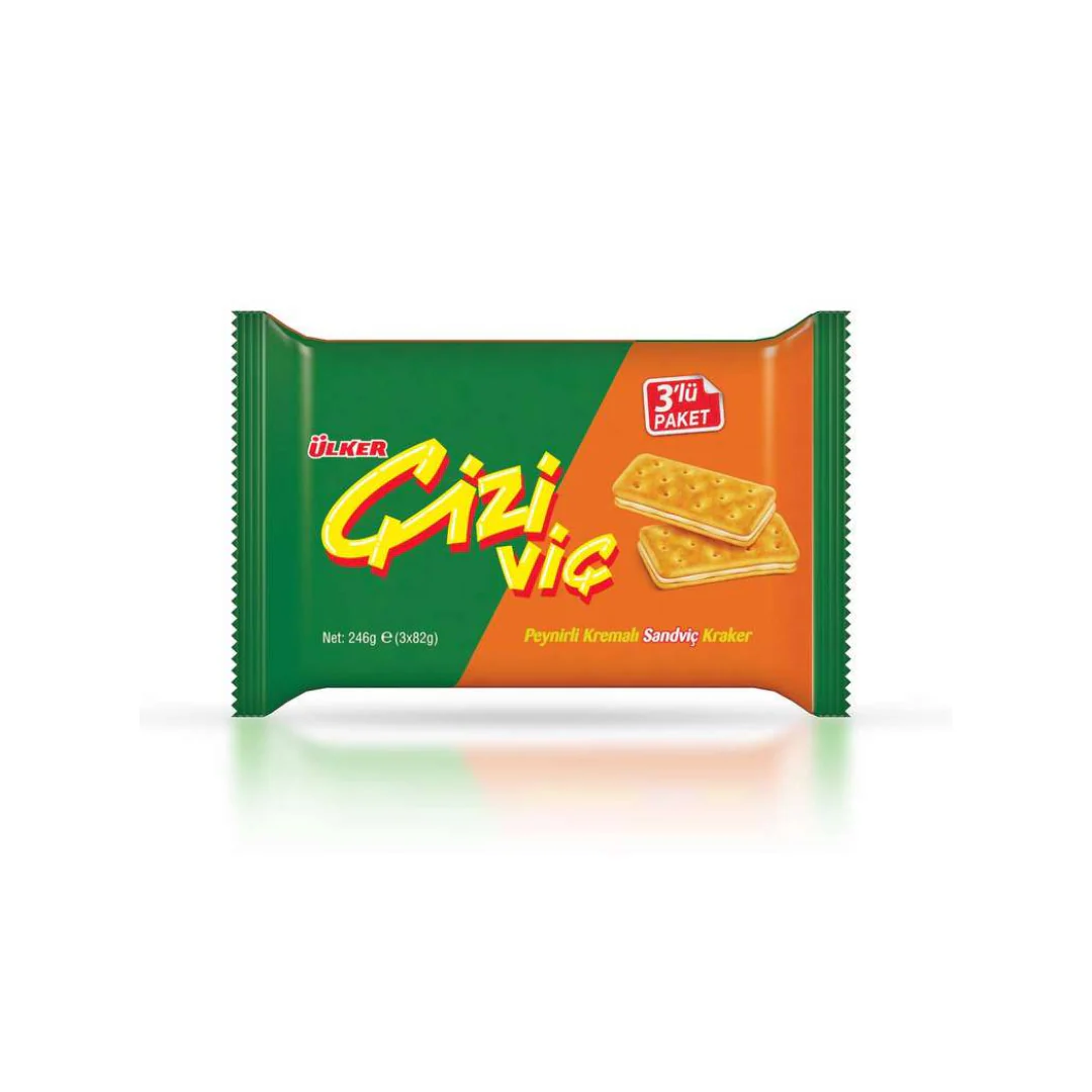Ulker Cizivic Sandwich Cracker 3X 82G